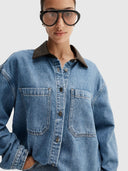 Benji Denim Shirt – Trinity Blue