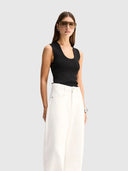 Hayes Knit Top - Black