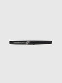Ida Belt 2cm – Black Croc