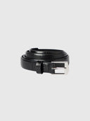 Ida Belt 2cm – Black Croc