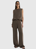 Margot Vest - Taupe