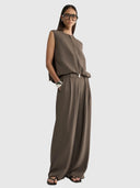 Margot Vest - Taupe
