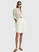 Onyx Shirt - White Check