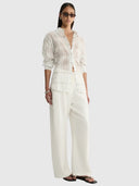 Onyx Shirt - White Check