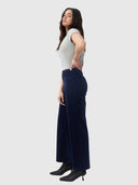 Freya Velvet Jean - Navy