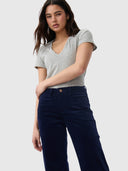 Freya Velvet Jean - Navy