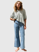 Freya Plait Pocket Jean - 70s Blue