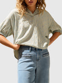 Freya Plait Pocket Jean - 70s Blue