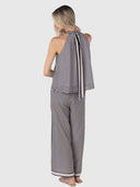 Hexi Pant - Black/Cream
