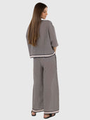 Hexi Shirt - Black/Cream