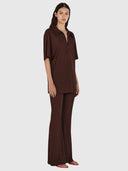 Deluca Shirt – Chocolate