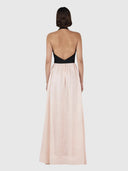 Calla Maxi Dress - Black Pink