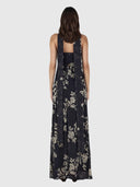 Odessa Midi Dress - Moonlit Vine