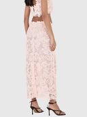 Harriette Midi Skirt - Pink