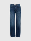 Darlina Core Straight Jeans – Washed Medium Blue Denim