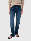 Darlina Core Straight Jeans – Washed Medium Blue Denim