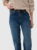 Darlina Core Straight Jeans – Washed Medium Blue Denim