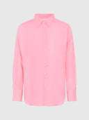 Lelo Oversize Poplin Shirt – Candy Pink