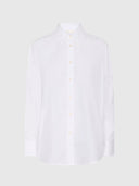 Lelo Oversize Poplin Shirt – Pure White