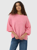 Guni Tee - Pink Carnation Melange