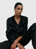 Silky Shirt - Black