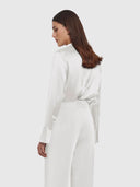 Silky Shirt - Ivory