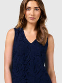 Keira Top - Indigo