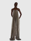 Black Tie Gown – Gold Shimmer