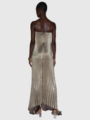 Black Tie Gown – Gold Shimmer