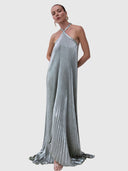 Deesse Gown - Sage Shimmer