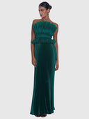 Masquerade Gown - Pine Shimmer