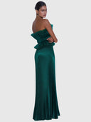 Masquerade Gown - Pine Shimmer