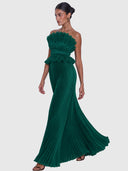 Masquerade Gown - Pine Shimmer