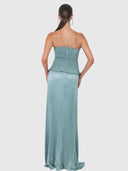 Maya Gown - Evergreen Shimmer
