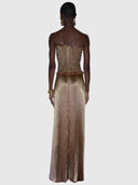 Maya Gown - Suede Shimmer
