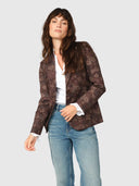 Linea Finni Blazer - Fudge