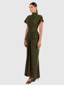 Lucent Maxi - Loam Crepe
