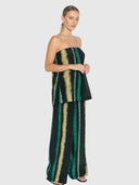 Lume Strapless Top - Carioca Print