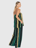 Lume Strapless Top - Carioca Print