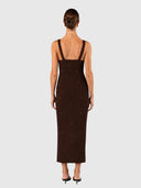 Lygia Contour Dress - Iron Maiden