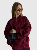 Brighton Sweater - Merlot