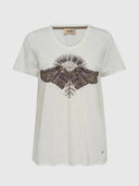 Nadine Deco Tee - Ecru