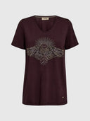 Nadine Deco Tee - Fudge