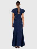 Natalya Bias Maxi - Storm Brocade