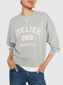 Nima Sweatshirt – Grey Melange