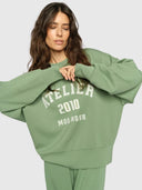 Nima Sweatshirt – Turf Green