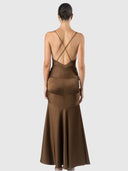 Ori Maxi Slip - Kobicha Satin