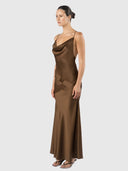 Ori Maxi Slip - Kobicha Satin