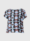 Thyra Reversible Tee - Thyra Print
