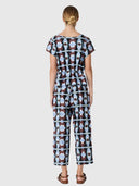 Thyra Reversible Tee - Thyra Print